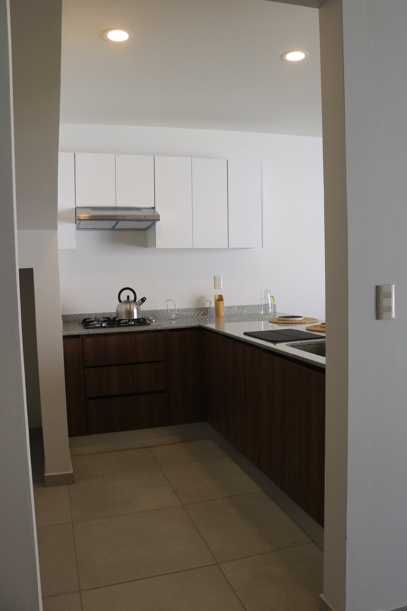 Cocina integral de la casa muestra